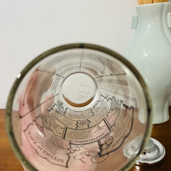 Vintage 1960s Irvinware XL Cocktail Shaker with Drink Recipes and Chrome Lid - Picture 8 of 10